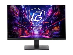 ASRock Phantom Gaming 27" 180 Hz IPS QHD Gaming Monitor FreeSync (AMD Adaptive Sync) 99% sRGB / 90% DCI-P3 PG27QFT1B