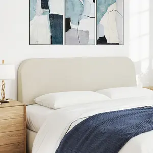Queen Size Headboard Only-No Assembly, Upholstered Headboard Queen/Full/King/Twin Size Chenille Fabric Modern Style Headboards Extra-Thick