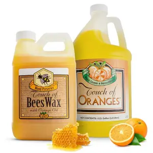 Touch Of Oranges Large Set wood cleaning