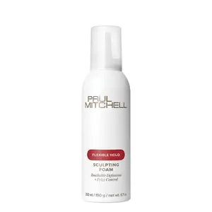 Paul Mitchell Sculpting Foam, Touchable, Flexible Hold, Frizz Control, For All Hair Types