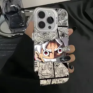 Anime One P-pieces Cool Phone Case Suitable for iPhone 17 16e 16 15 14 13 12 11 Mini Pro Max Air X XR XSMAX 8 7 Plus Anti Fall Matte Back Cover