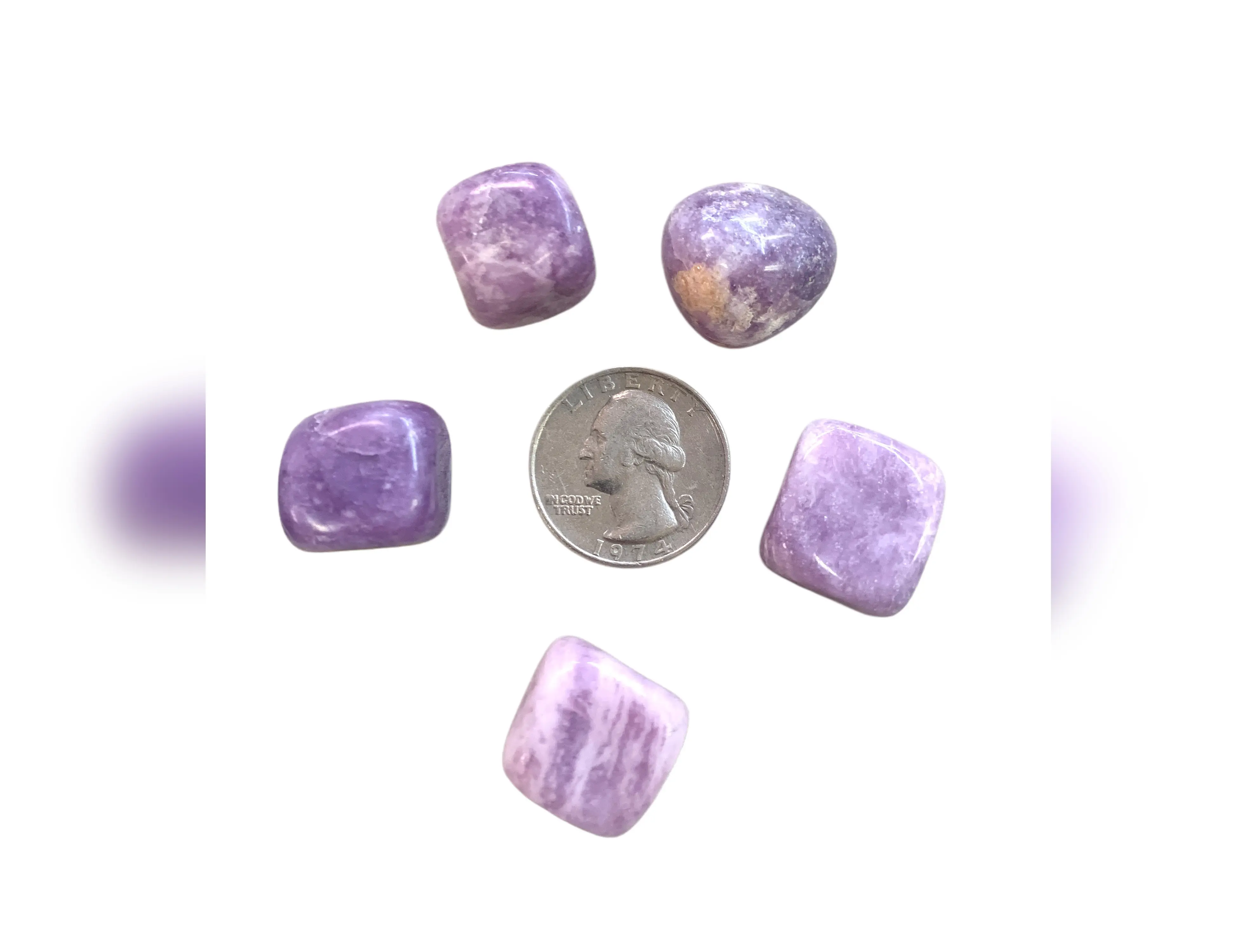 Lepidolite (A Grade) Tumbled Stone