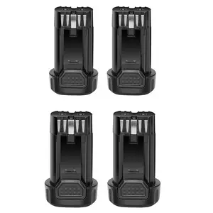 4 Pack 2000mAh 8V MAX Replacement Li-ion Battery for DE WALT DCF680N1, DW4390 DCF680N2, DCF680G2, DCF682 DCL023,DCF680,DCB095