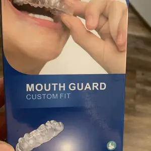 Custom Fit Mouth Guard for Teeth Grinding at Night - 4 Pcs EVA Moldable Night Guards for Adults & Teens - Thickened Design Safe Soft Comfortable Reusable Design with Carrying Case - Stop Teeth Clenching & Jaw Pain