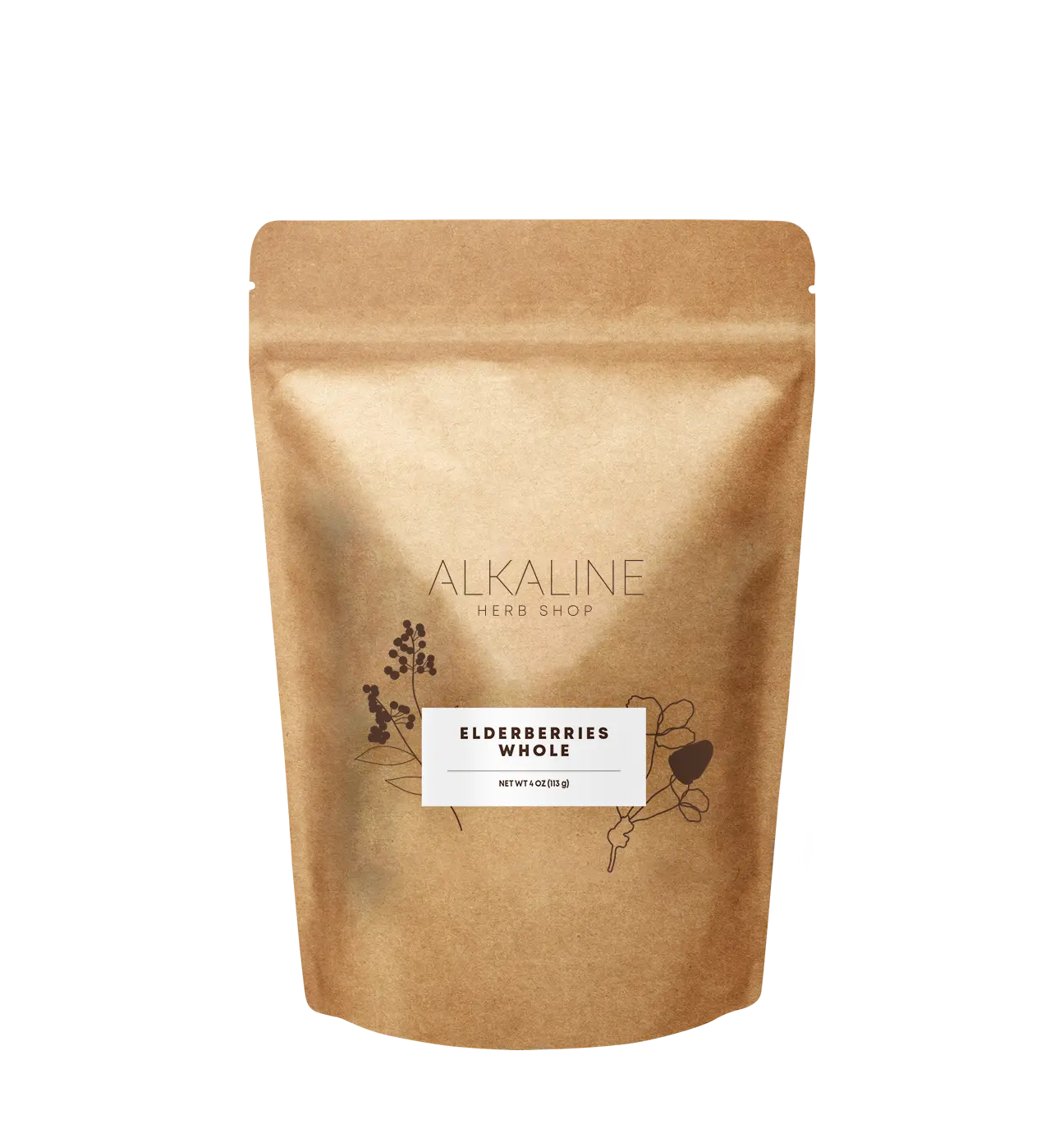 Dried Elderberries (Bayas de Saúco), 4 oz Black Elderberry