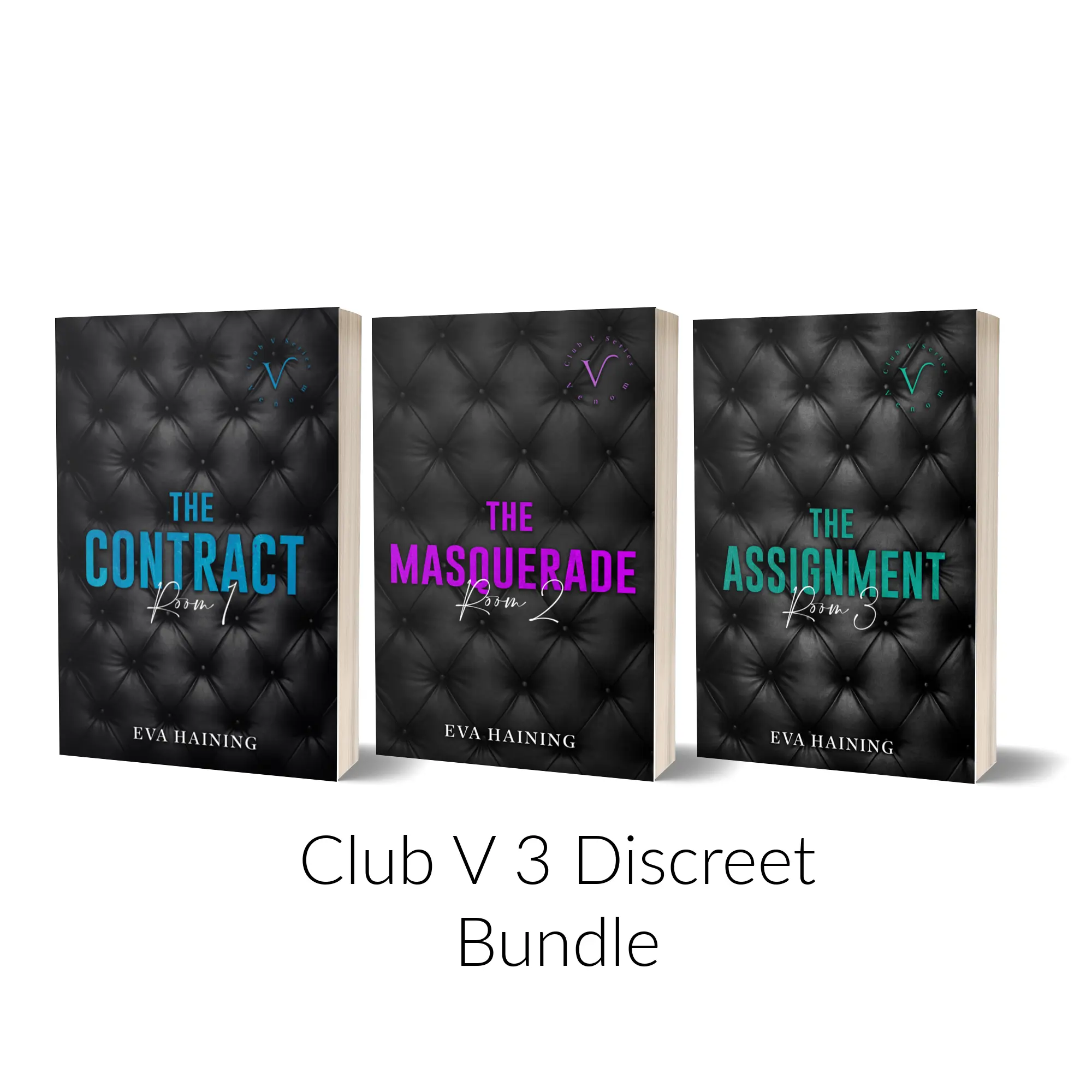 Club V 3 Book Bundle DISCREET - Signed