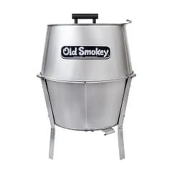 Old Smokey #14 Small Metal Steel Charcoal Grill, Outdoor Barbecue Kitchenware