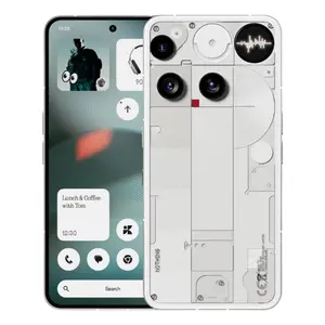 Nothing Phone (3) Cell Phone, 2025 New 5G Unlocked Phones 512GB, Android 15, Snapdragon 8s Gen4, AI Mobile Phones with Four 50MP Cameras & AMOLED Display, 5150mAh, Glyph Interface, Smartphone White