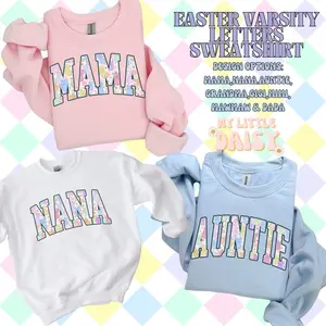 Easter peep letters sweatshirt