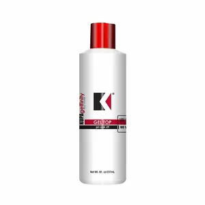 KUPA GelFinity Gel Topcoat Gloss Finish 8oz - High-Gloss Long-Lasting Nail Polish for Salon-Quality Results Made in the US