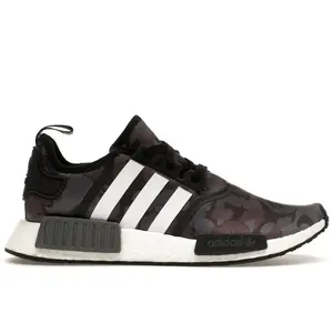 adidas Men's NMD R1 Bape Black Camo, from StockX