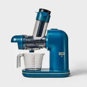 Electric Masticating Juicer Dark Teal Blue - Tabitha Brown