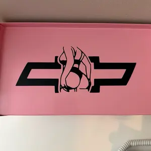 Chevy girl decal
