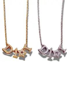 Star Charm Necklace - Y2K Fashion Jewelry - Gold and Silver Accessories - Stainless Steel/Gold Silver Plated