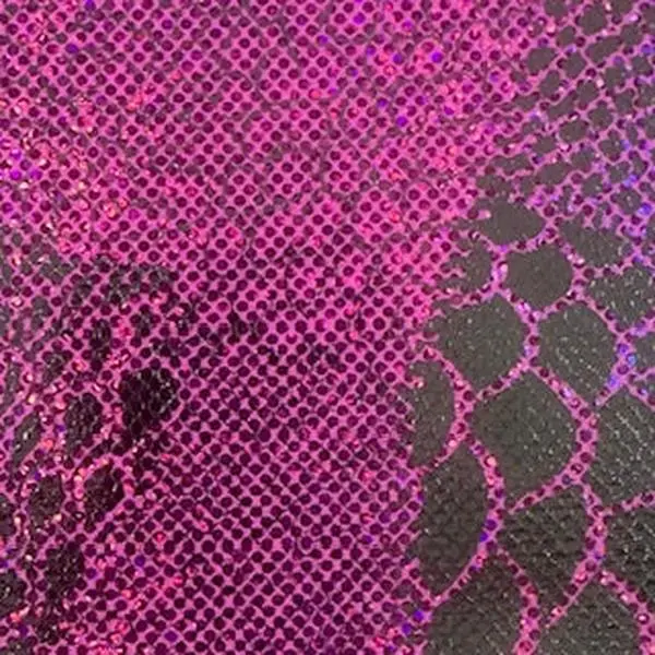Abstract Shattered Glass Foil Finish Heavyweight Fabric by Yd - 270g/yd, Animal Motif, High-Glow Performance, Complete Opacity, Supportive, Sculpted Feel, Total Freedom of Movement, Ideal for Cheer Uniforms - Spandex Palace, Gymnastics Leotards, Cosplay