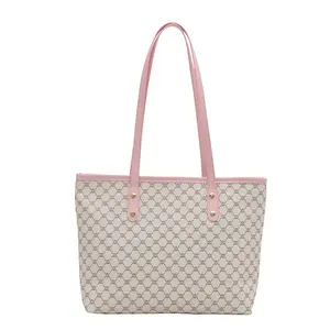 Large Capacity Tote Bag Fashion Shoulder Handbag Casual Travel Work Shopper Purse