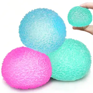 High Density Solid Soft Stress Ball, 1.6-Inch Small Sensory Toy, Adult Anxiety Relief, Malt Filling, Party Gifts, Birthday Prizes