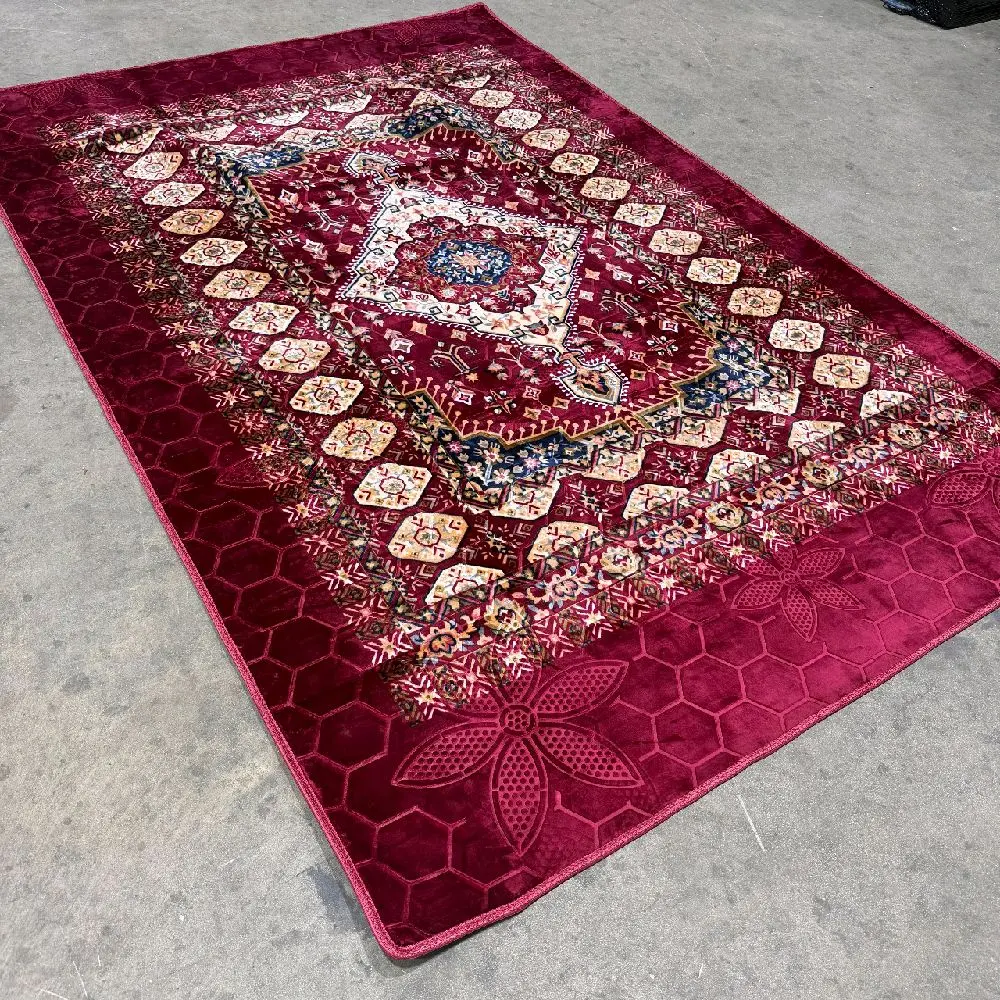 luxury living Room carpet red 200*300 cm soft high Quality floor covering for Home decor