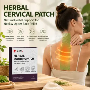 Easy to use herbal vertebra support backrest, 7 pieces per box, natural herbal relax back and spine, comfortable warm support, daily heat therapy, suitable for busy lifestyles, home or outdoor use comfort for Relaxation body