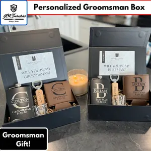Groomsmen Proposal Box- Customizable