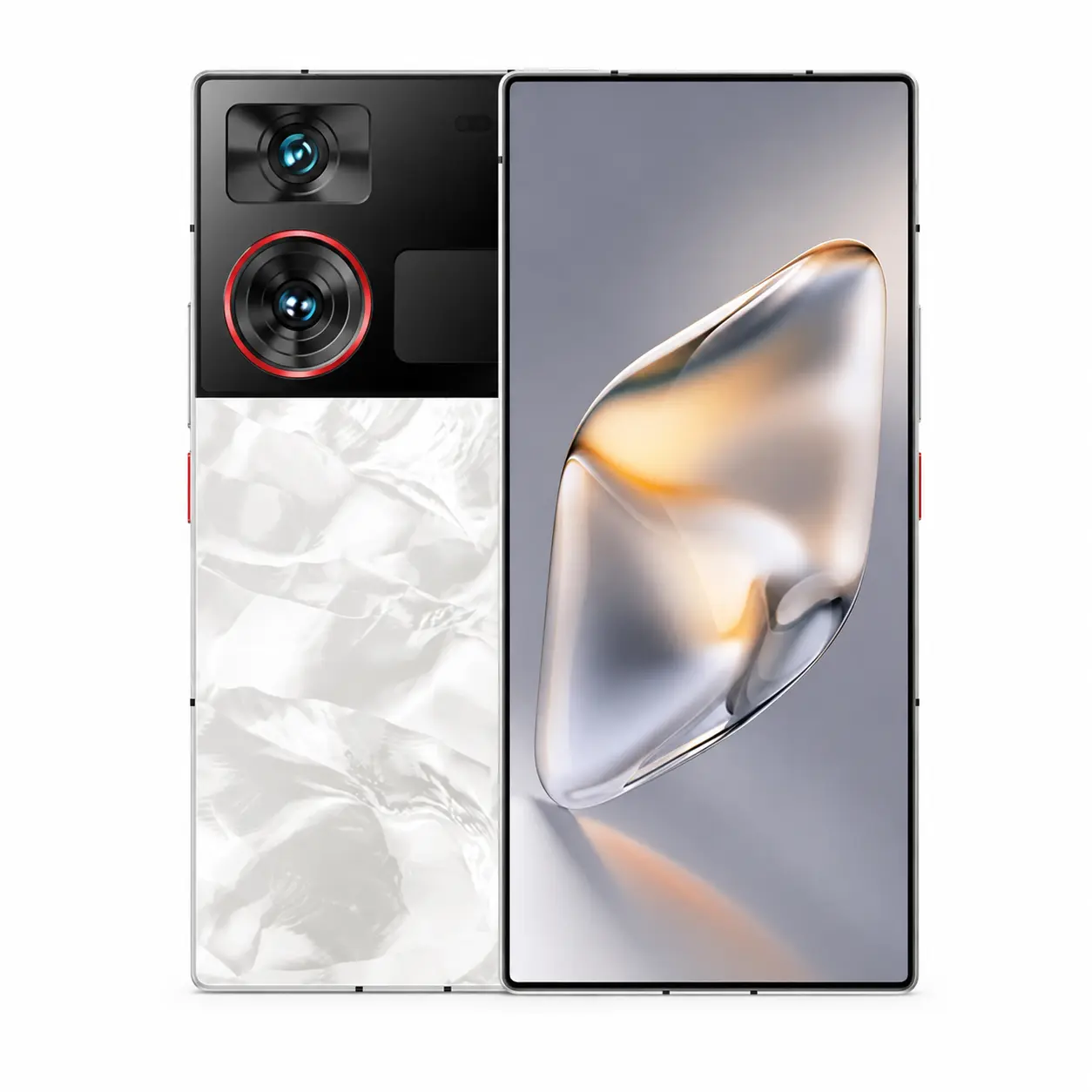 Nubia Z60 Ultra 5G Leading Version Cellphone - Android Smartphone, 12GB RAM, 256GB ROM, 50MP Main Camera, 80W Charge Support, Dual SIM, GSM Unlocked, Silver, Includes Lens