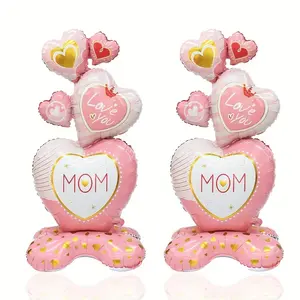 Mother's Day Balloon Decoration Set, Scene Props, Mother's Day Gift, 2pcs, Perfect for Celebrations and Special Occasions