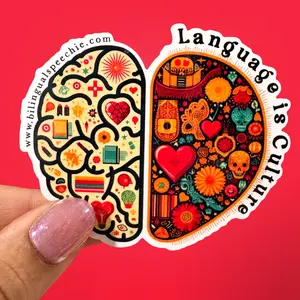 Language is Culture Sticker