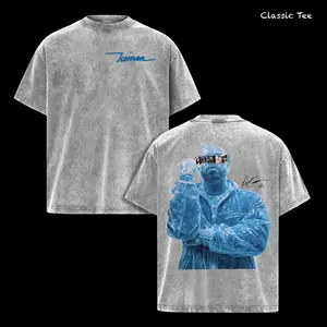 Drake Freeze The World Tee, The Iceman Washed Vintage Shirt, 2026 Rap Album Inspired Streetwear, Blue Ice Graphic Back Print, Oversized Urban Fashion T-Shirt, Heavyweight Cotton Casual Outfit, Hip Hop Fan Gift for Men Women