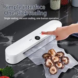 Automatic Vacuum Sealer Machine For Food Storage With Free Food Saver Bags 220V Sealing Machine for Vacuum package