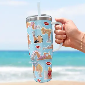 Have You Ever Tried This Tumbler 40 OZ Tumbler With Handle And 20 OZ Straight Cup With Sliding Lid - Gift For Music Lover - Cute Tumbler For Fan