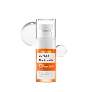 Dr.Leo Glowing Serum: Niacinamide + VC + 377 SymWhite Brightens Dull Skin Tone & Fades Dark Spots & Acne Marks -20ml Affordable Skincare for Sensitive Skin Daily Soothing Clarifying