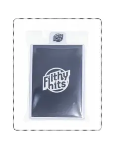 Filthy Hits Raw Card Tabbed Sleeves - Premium Quality Card Protectors for Collectors