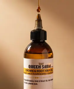 CROWN AND ROOT Hair Oil - Strength-Boosting, Growth-Supporting Leave-In and pre-wash Hair Treatment with Rosemary, Pumpkin Seed, Amla