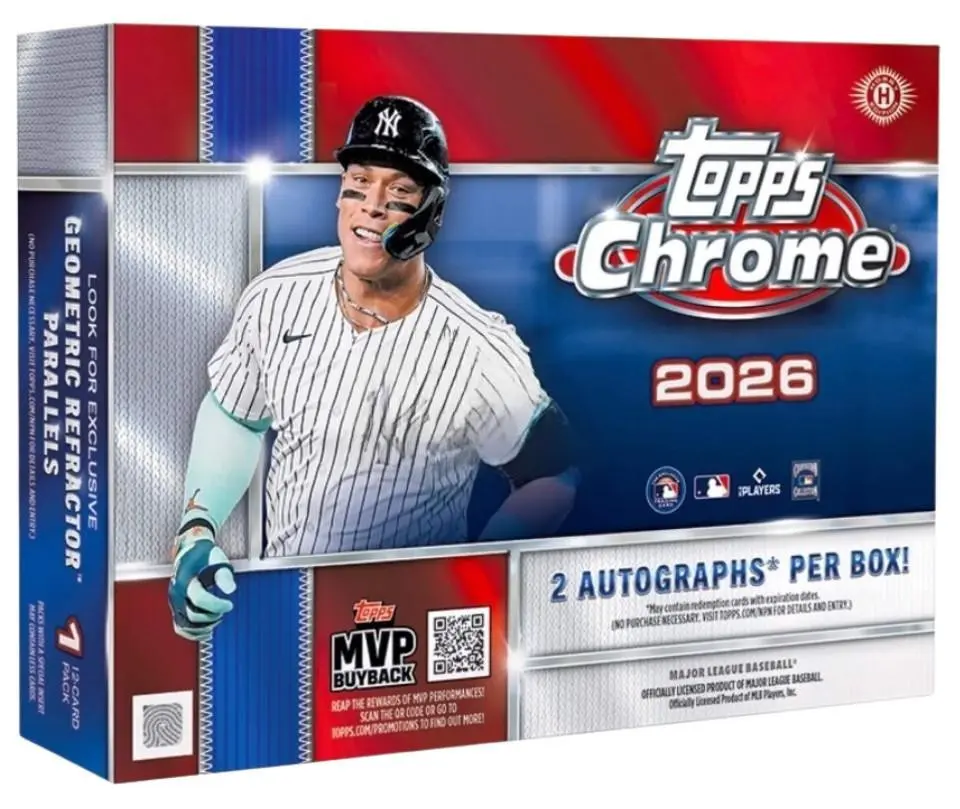 2026 Topps Chrome Baseball - Delight Box
