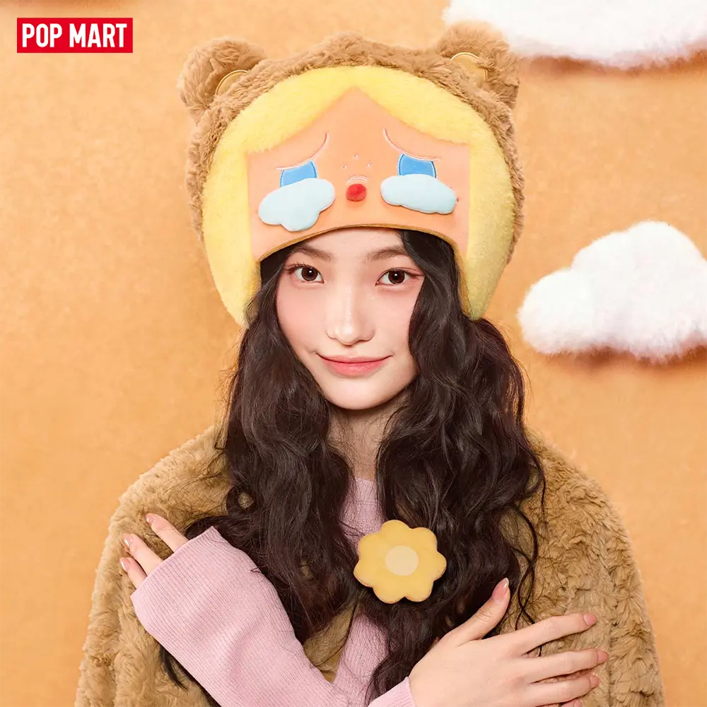 POP MART POP BEAN Fluffy & Cozy Series-CRYBABY Multi-functional Blanket
