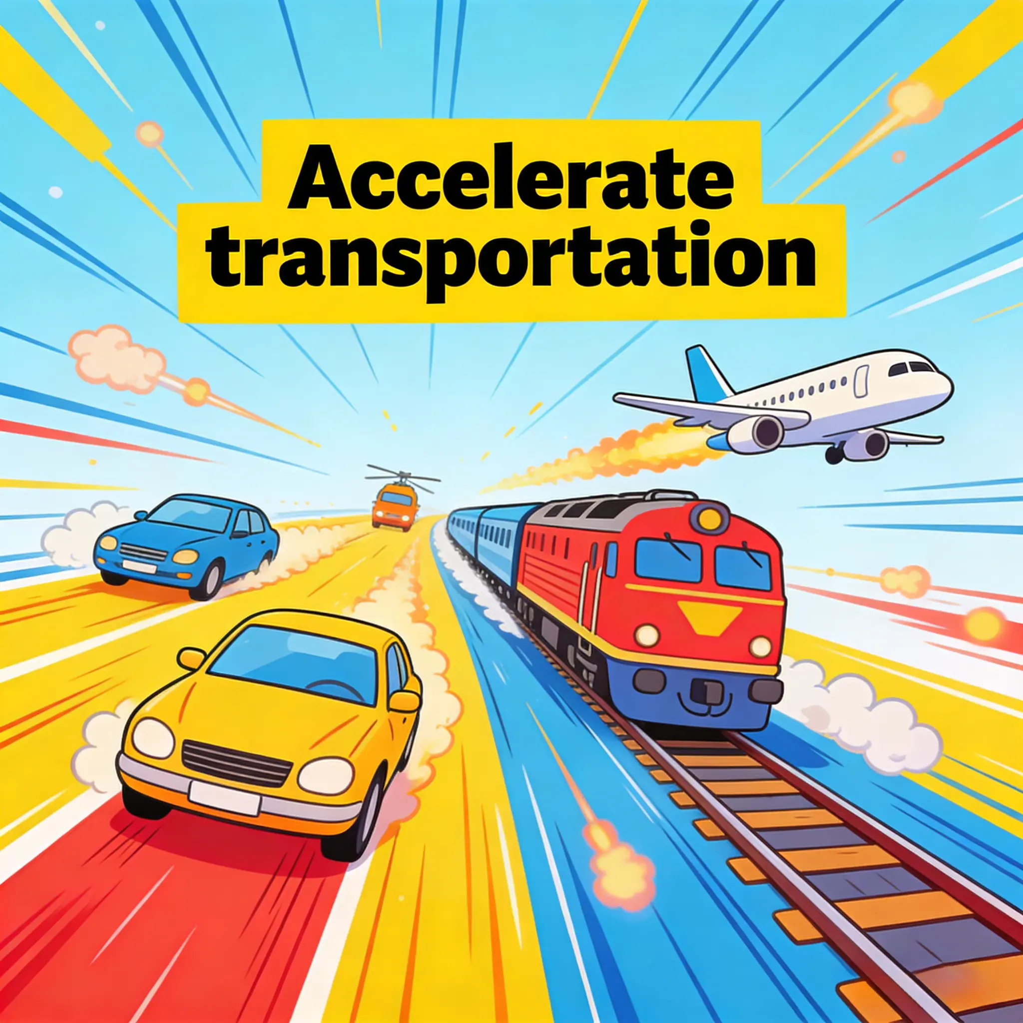 Accelerate transportation
