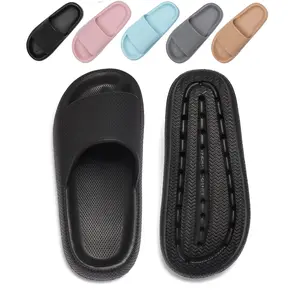 cloud slipper for Women and Men - Soft House Slippers Non-slip, Thick Sole Slides for Men Shower, Swimming, Beach, Indoor Outdoor Slides for Men