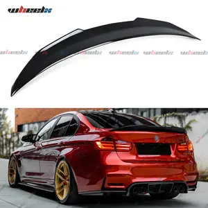 2012-2018 BMW F30 3 Series & F80 M3 – PSM Style Highkick Extended Trunk Spoiler | 4-Door Sedan Only | Tape-On No Drill | Excl. Convertible / GT / Wagon fathersdaygift