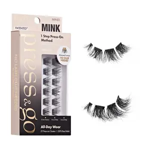 I-ENVY Press & Go 100% Real Mink Pre-Glued Press-On Lash Clusters
