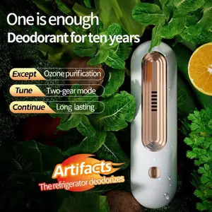 1pc refrigerator deodorant, pet deodorant, portable air purifier.USB charging.The dual mode of disinfection and preservation is suitable for use in various scenes such as toy disinfection/clothing deodorization/shoe cabinet/car interior.