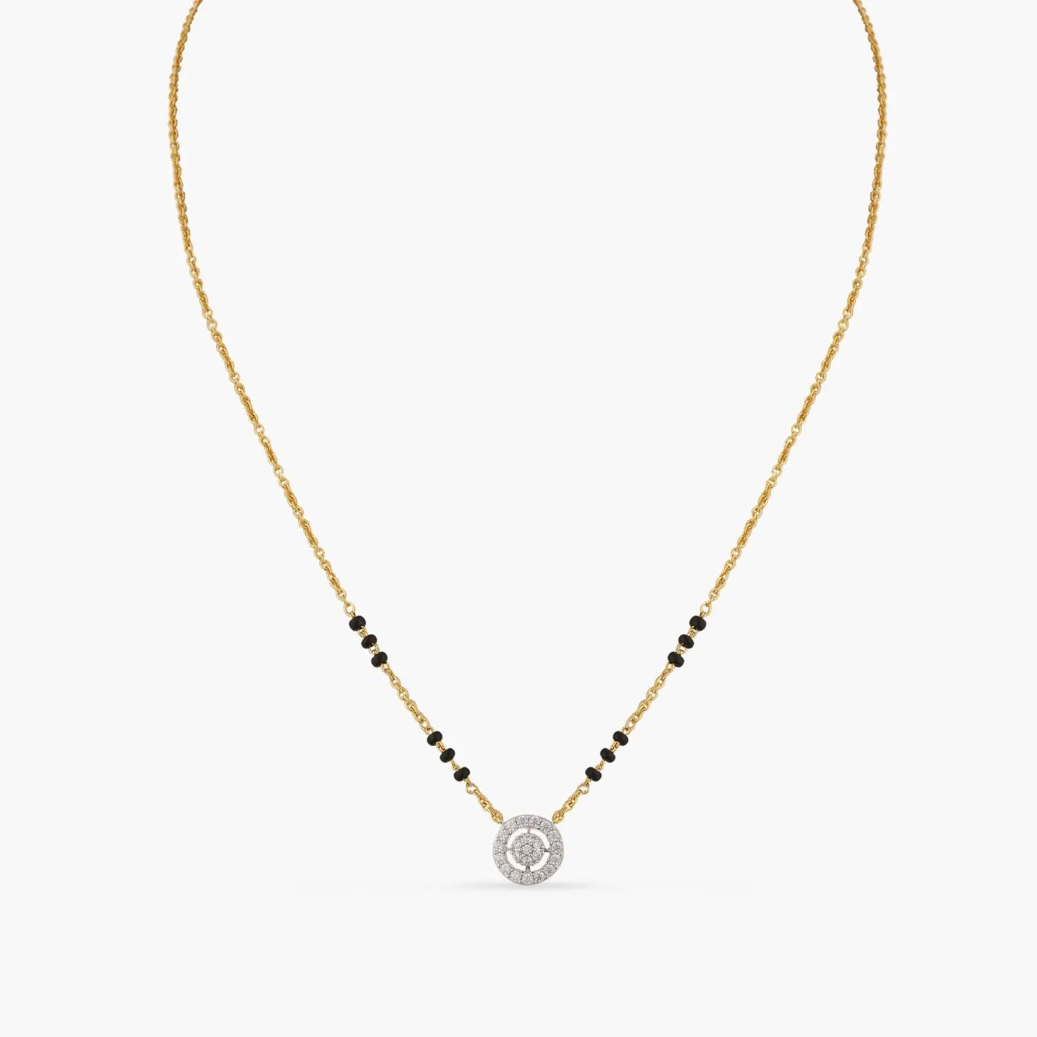 Forever Elegant CZ Silver Mangalsutra