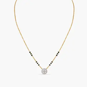 Forever Elegant CZ Silver Mangalsutra
