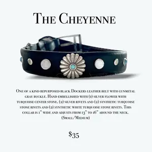“The Cheyenne” Custom Dog Collar