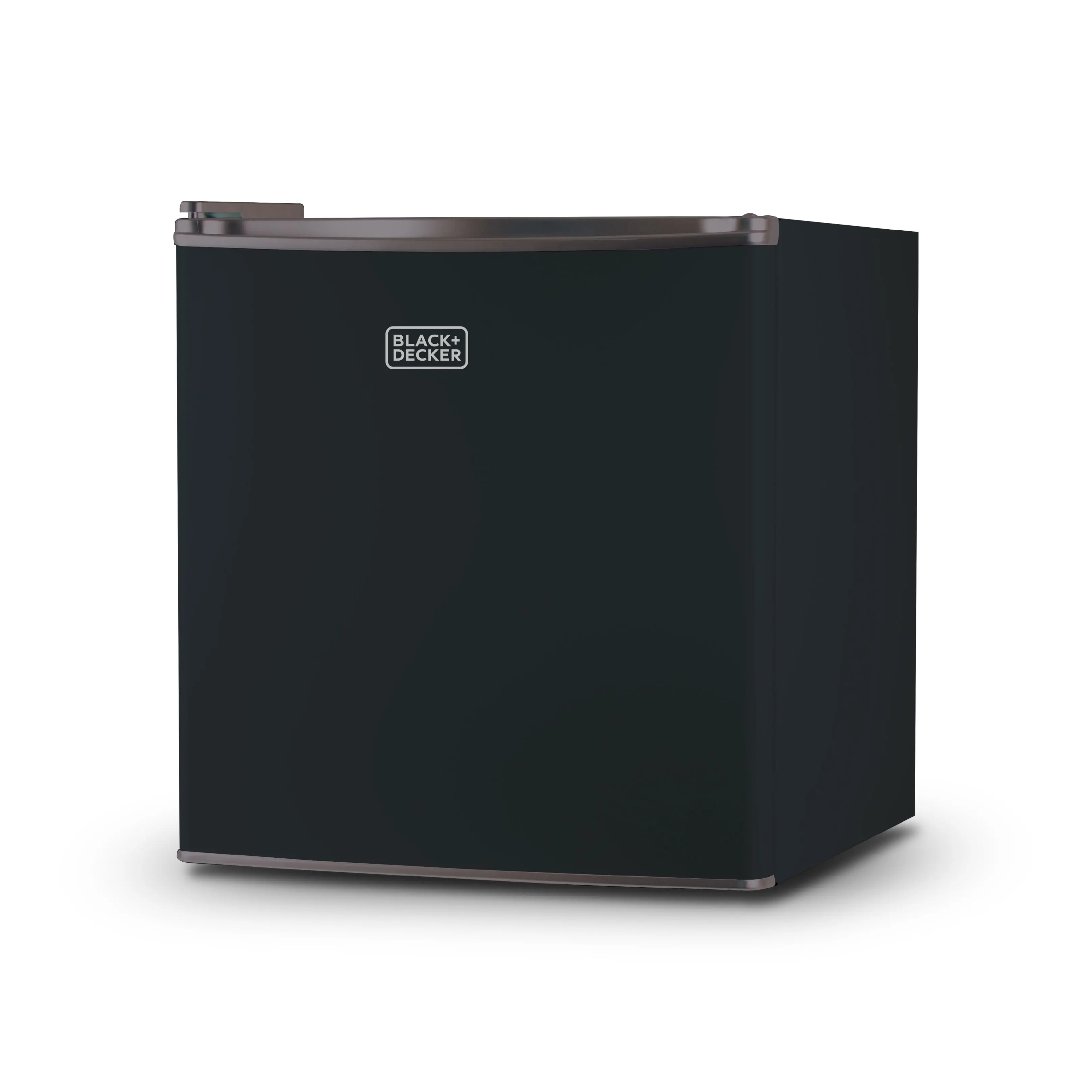 BLACK+DECKER 1.7 Cu. Ft. Compact Refrigerator, ENERGY STAR Certified, Single Door Mini Fridge with Chiller Compartment, Personal Fridge for Home or Dorm Room, R600a Refrigerant