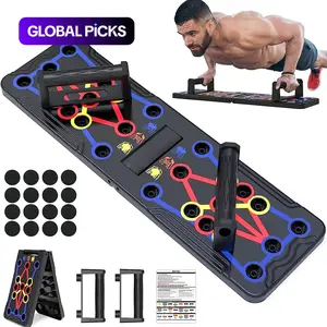 Push Up Board, 1 Set Portable Foldable Push Up Board, Fitness Equipment for Home Gym Workout, Home Gym Machine, Valentine's Day Gift #GLOBAL PICKS