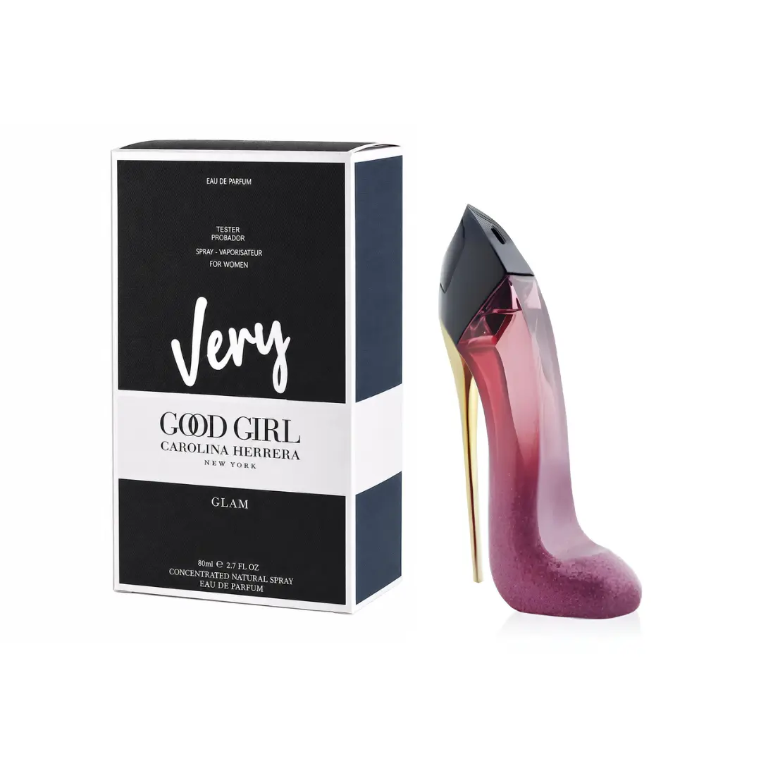 Carolina Herrera Very Good Girl Glam Eau de Parfum 2.7oz Tester | Cherry, Rose & Vanilla Women's Luxury Perfume