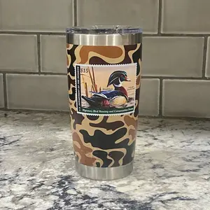 Yeti 20 oz Tumbler Duck Stamp Old Camo 2013 WOOD DUCK
