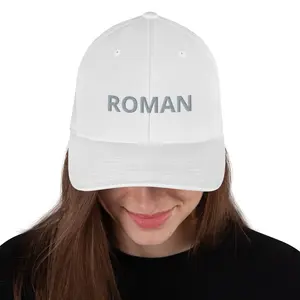 Structured Twill Cap Roman Cap