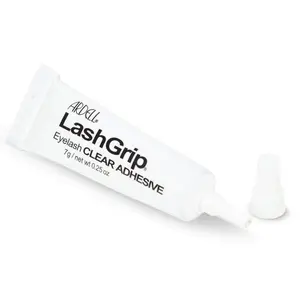 Ardell LashGrip Clear Strip Lash Adhesive for Strip Lashes Waterproof Long Lasting Eyelash Glue Invisible Hold Latex Based 0.25 oz Makeup Faux
