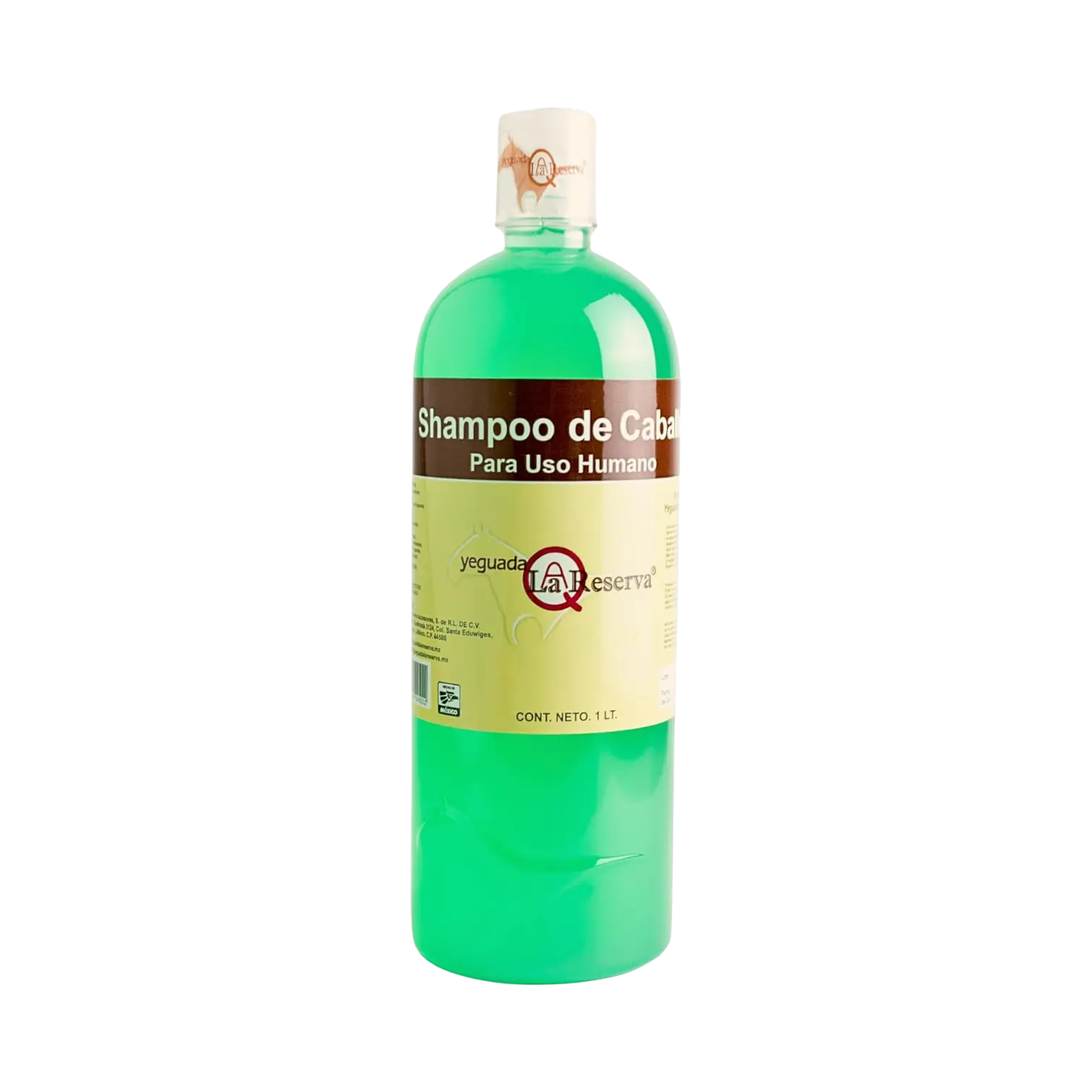 Yeguada La Reserva – Horsetail Shampoo Aloe Vera (Human Use) 1 L